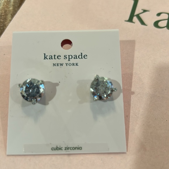 Kate Spade Cubic Zirconia Studs - Picture 3 of 4
